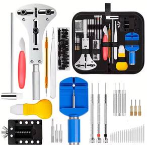 Kit De Ferramentas Chaves Para Relojoeiro Completo 147 Peças