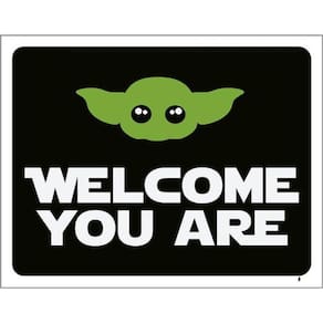 Kit 10 Placas Welcome You Are 36X46