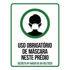 Kit 3 Placa Higiene Utilize Álcool Gel Utilize Máscara 36X46