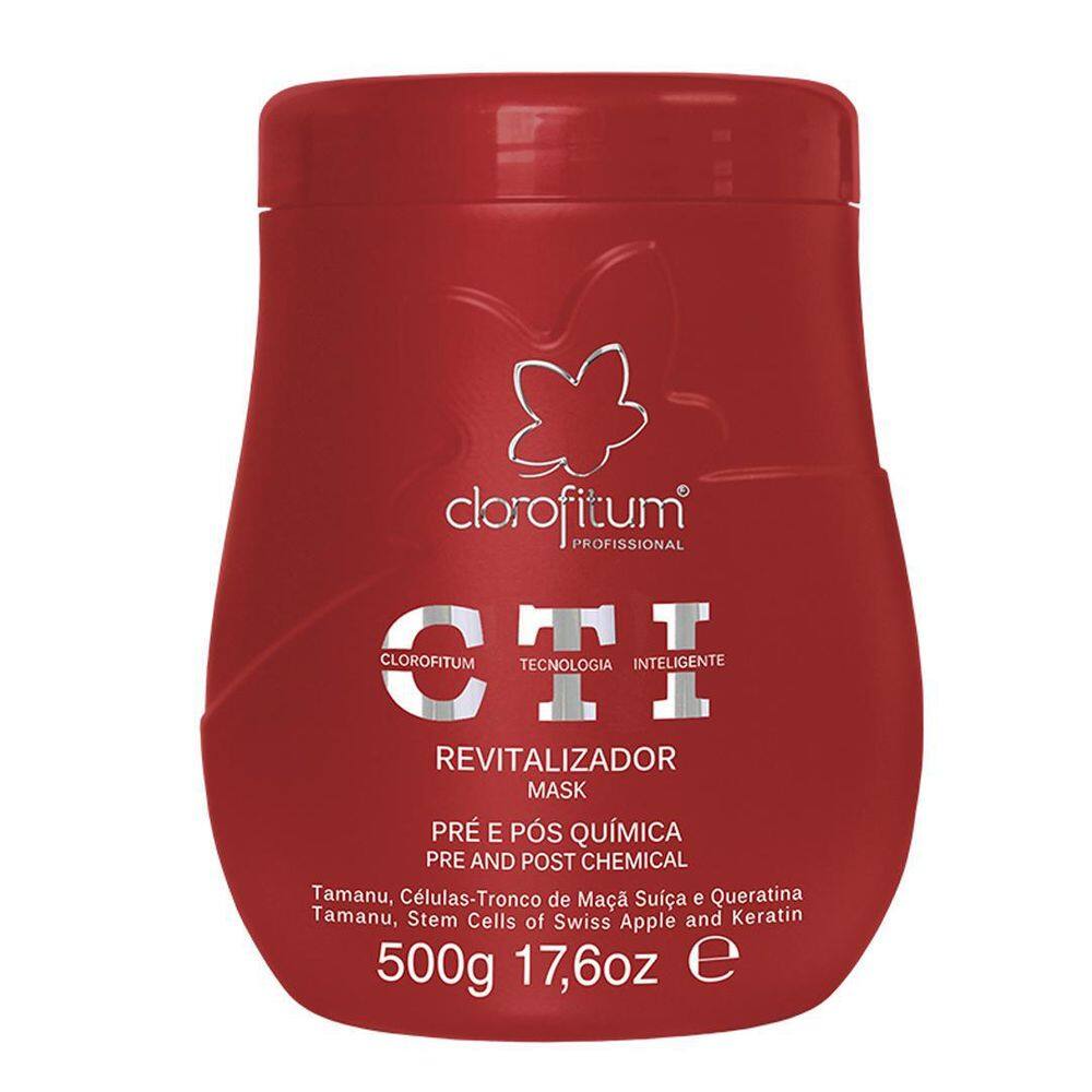 Máscara Reconstrutora Cti Salva Fios Clorofitum 500G