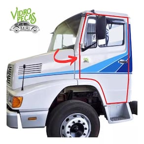 Par Borracha Porta Caminhão Mb 709 710 1935