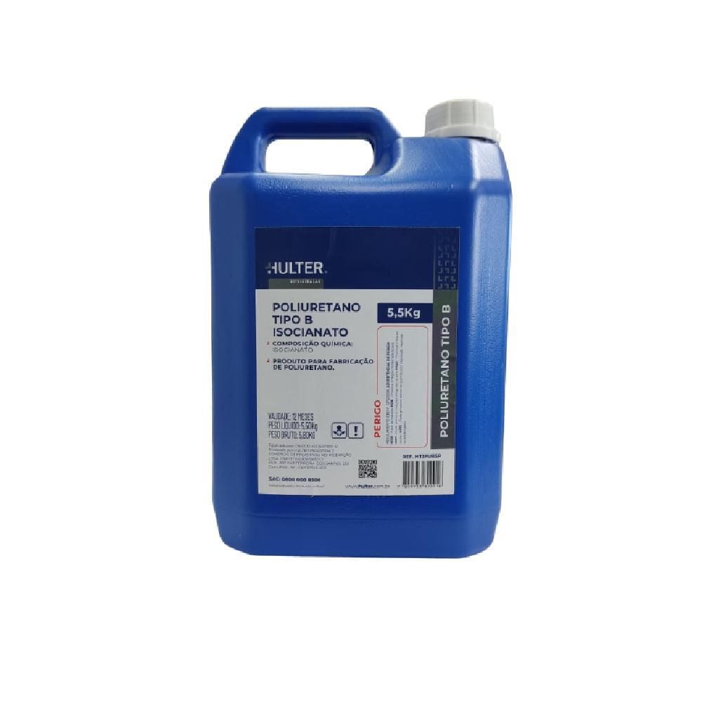 Poliuretano Tipo B Isocianato Hulter 5,5Kg