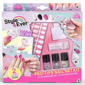 F0128-2 Fun Kit De Arte Para Unhas Pro-Tips