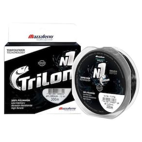 Linha Trilon Nylon Mazzaferro 0,33Mm N1 300M Soft Black