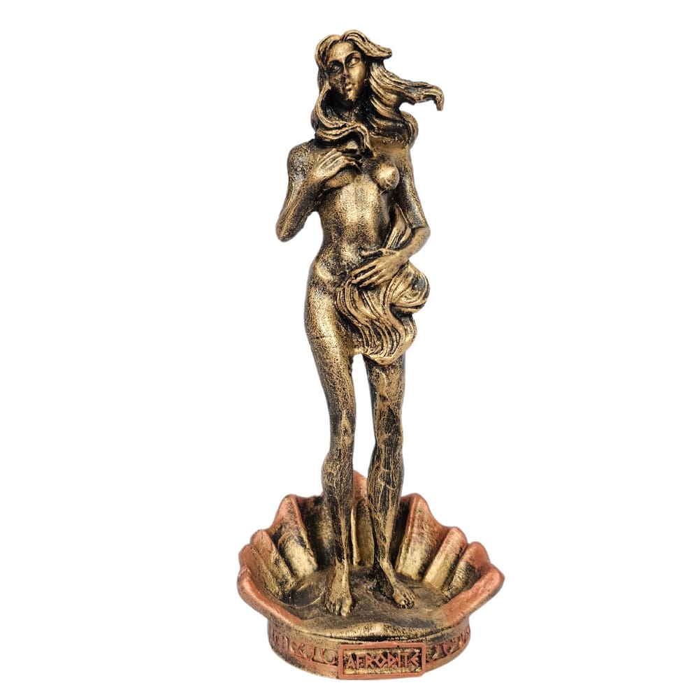 Afrodite Vênus Deusa Amor Beleza Sexualidade Sedução Resina