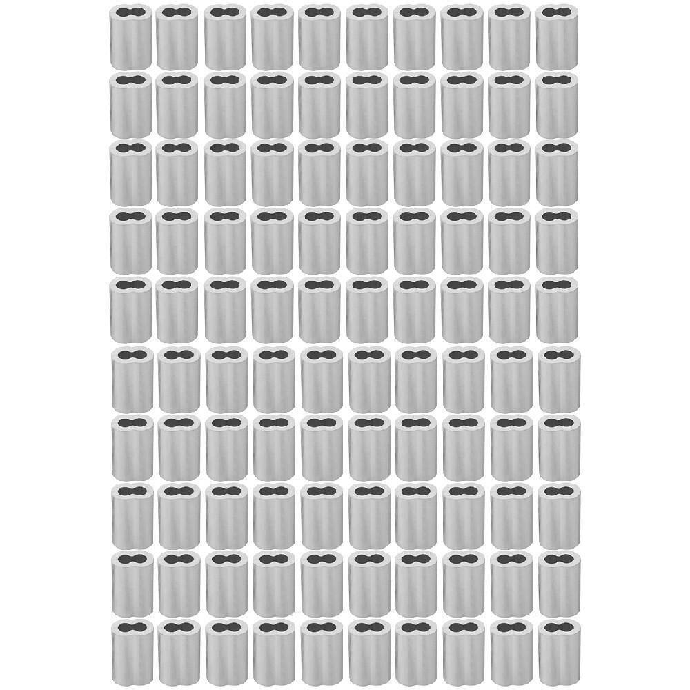 Prensa Cabos De Aço 5/16`` 11,0006 Com 100 Unidades Nord