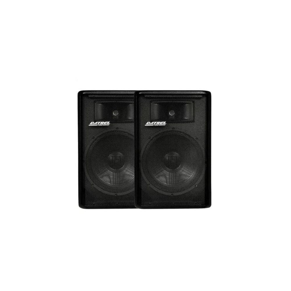 Kit 2 Caixas Passivas 15 Datrel 600Wrms Da15300