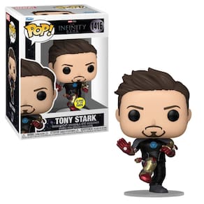 Funko Pop Marvel A Saga do Infinito Tony Stark 1416 Glows