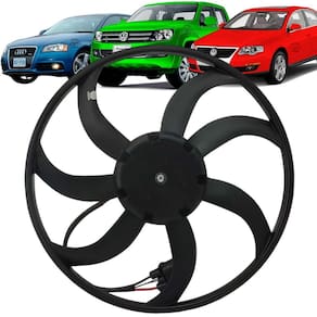 Eletroventilador Ventoinha Radiador Amarok 2.0 Jetta Audi A3