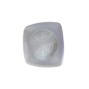 Prato Acrílico Quadrado Transparente Resistente 15Cm- 250Un