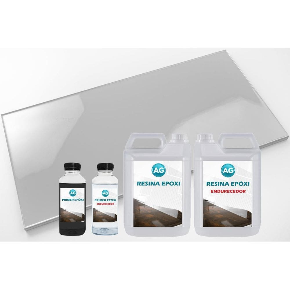 Kit Bancada de Cor Sólida por M - Primer e Resina Epóxi AG