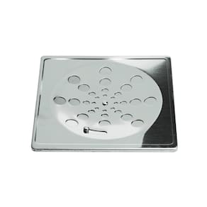 Grelha Quadrada Com Fecho E Caixilho 15X15cm Fani Cromada 1917 Cr