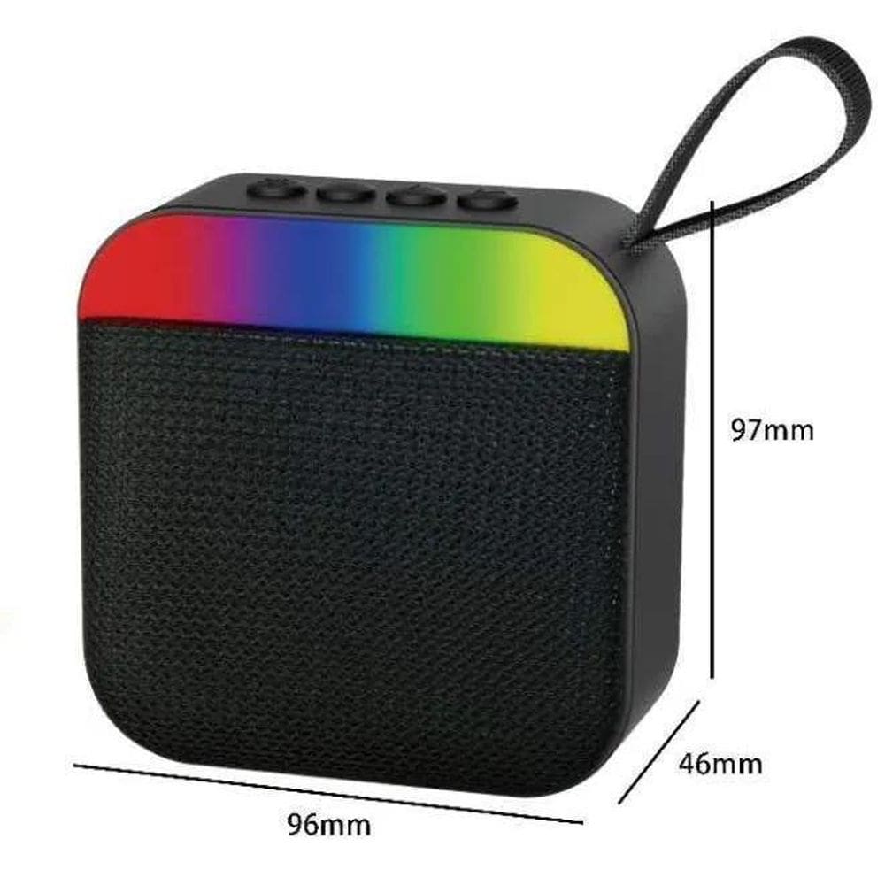 Caixa De Som Bluetooth El-1058 Portatil Resistente A Água