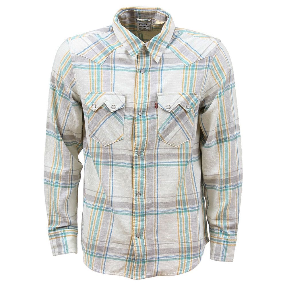 Camisa Masculina Manga Longa Bege Levi`s 34105