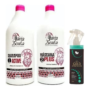 Kit Escova Progressiva Profissional Selagem