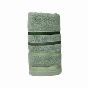 Toalha de Rosto Teka Premium Lumiere Verde Claro 100% Algodão