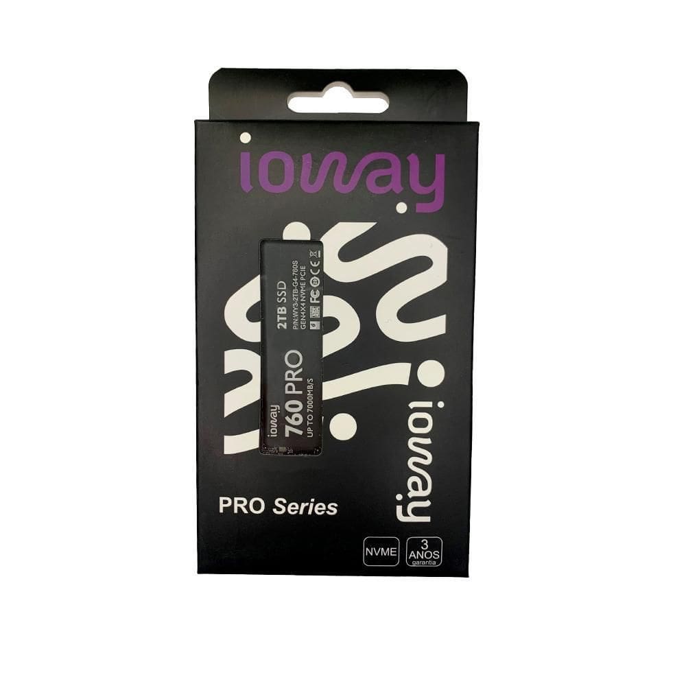 Ssd 2Tb M.2 Nvme Pcie Gen4 7000Mb/S Ioway Pro