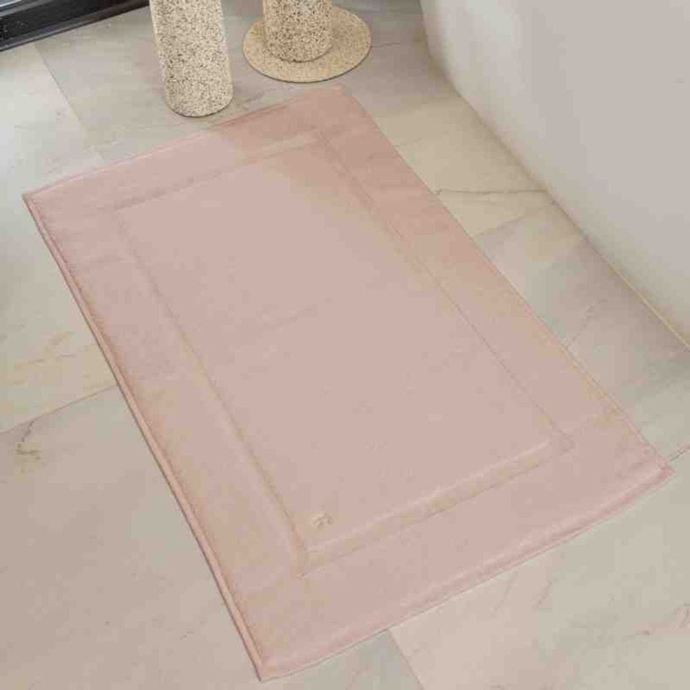 Toalha de Piso Confort 48x80 cm Rose Kacyumara