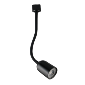 Arandela Cabeceira Preta 40cm IP20 Led 8W 3000K Bivolt