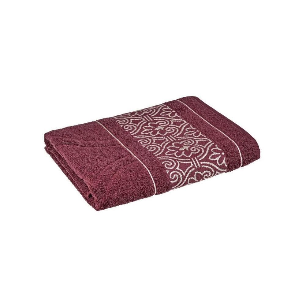 Toalha Rosto Taj 50X70Cm Borgonha Cavhome