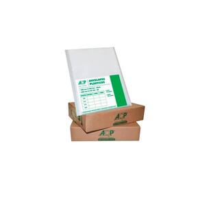 Envelope Plástico ACP 0,06 Fino Ofício 4 Furos Cx c/1000 Un