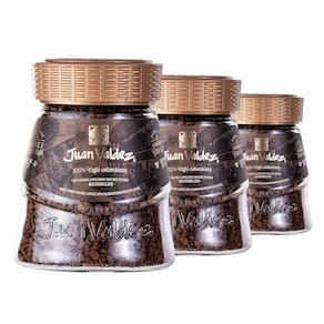 Café Juan Valdez Solúvel Colombiano Clássico 3 Potes De 95G