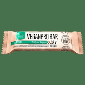 Barra Proteína Veganpro Cacau Nutrify 3x40g - Sem Glúten