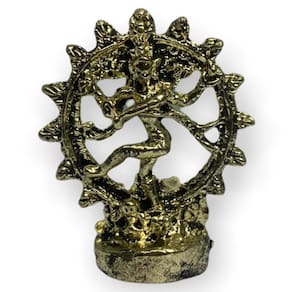 Escultura Em Metal Buda Ganesha Parvati Shiva- Escolha A Sua