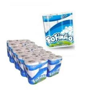 Papel Higiênico Fofinho Folha Simples com 64 Rolos