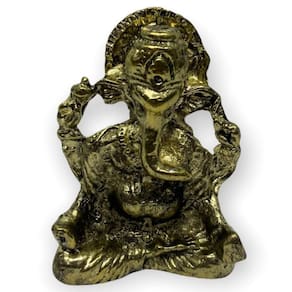 Escultura Em Metal Buda Ganesha Parvati Shiva- Escolha A Sua