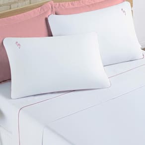 Conjunto Lencol Queen Size Casa Blanca Algodao 200 Fios