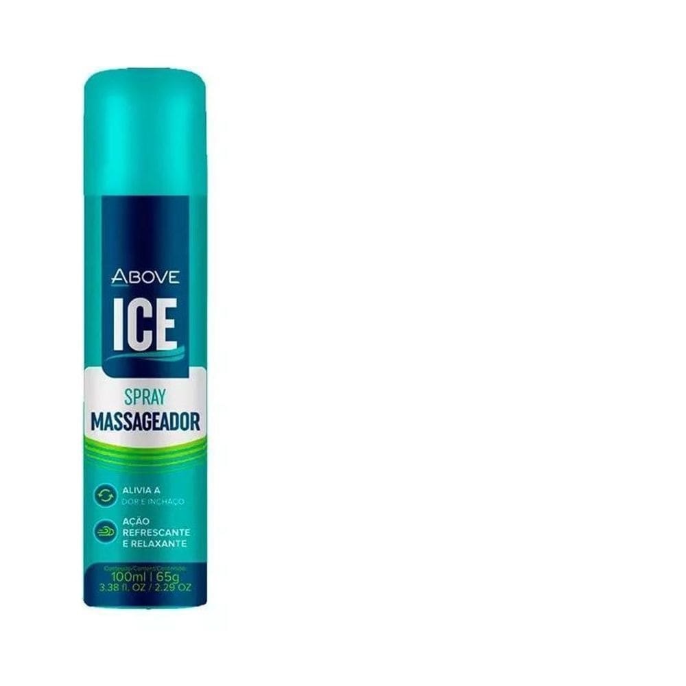 Spray Massageador Above Ice Refrescante E Relaxante C/100Ml