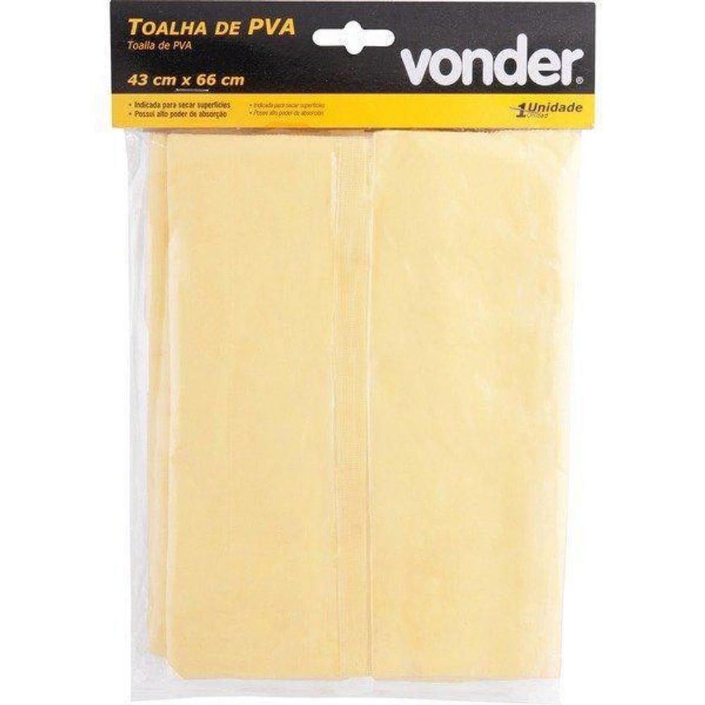 Toalha De Pva 43X66Cm Pva Vonder