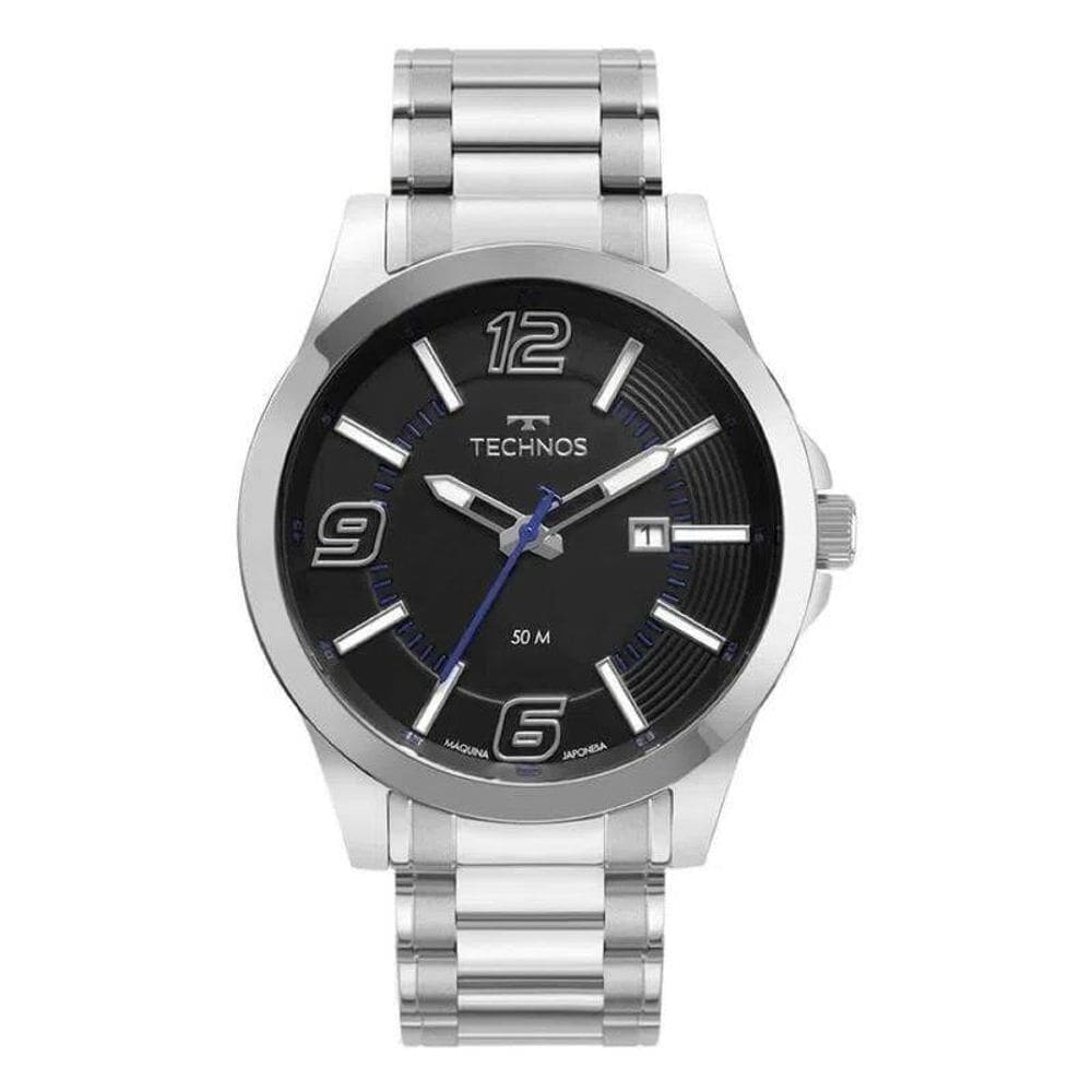 Relógio Masculino Technos Analógico Aço Prata 2115Mwo