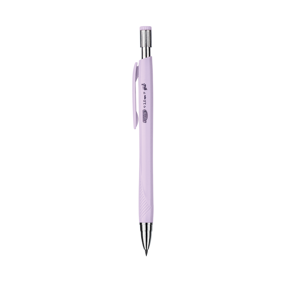 Lapiseira Escolar 2.0mm Pastel com Apontador BRW LP2044