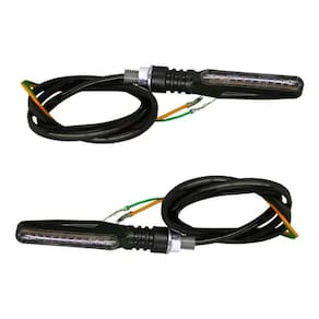 Par De Setas Pisca Em Led 60V Bicicleta Scooter Eletricas