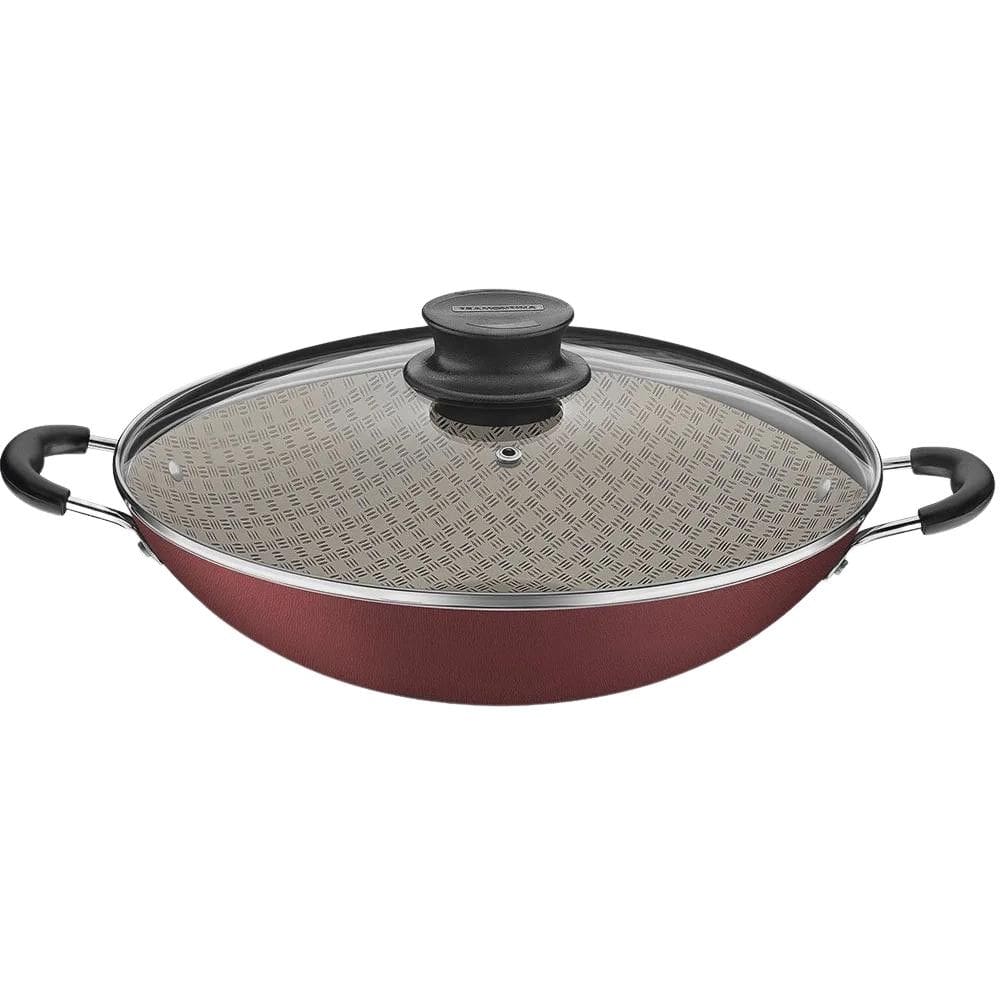 Wok Paris Tramontina Starflon Max 4,4L 32Cm Vermelho