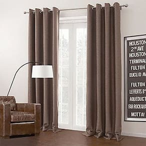 Cortina Blackout Tecido Sala/Quarto 300x250 Marrom Admirare