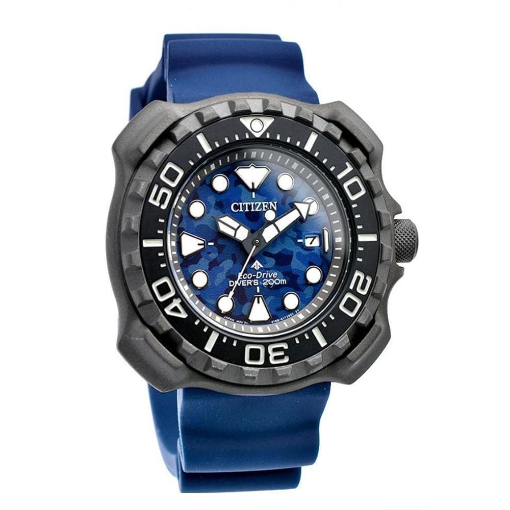 Relógio Citizen Ecodrive Marine Titanium Diver Bn0227-09L