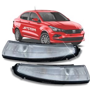 Par Lanterna Seta Sinal Retrovisor Fiat Cronos 2017 A 2024