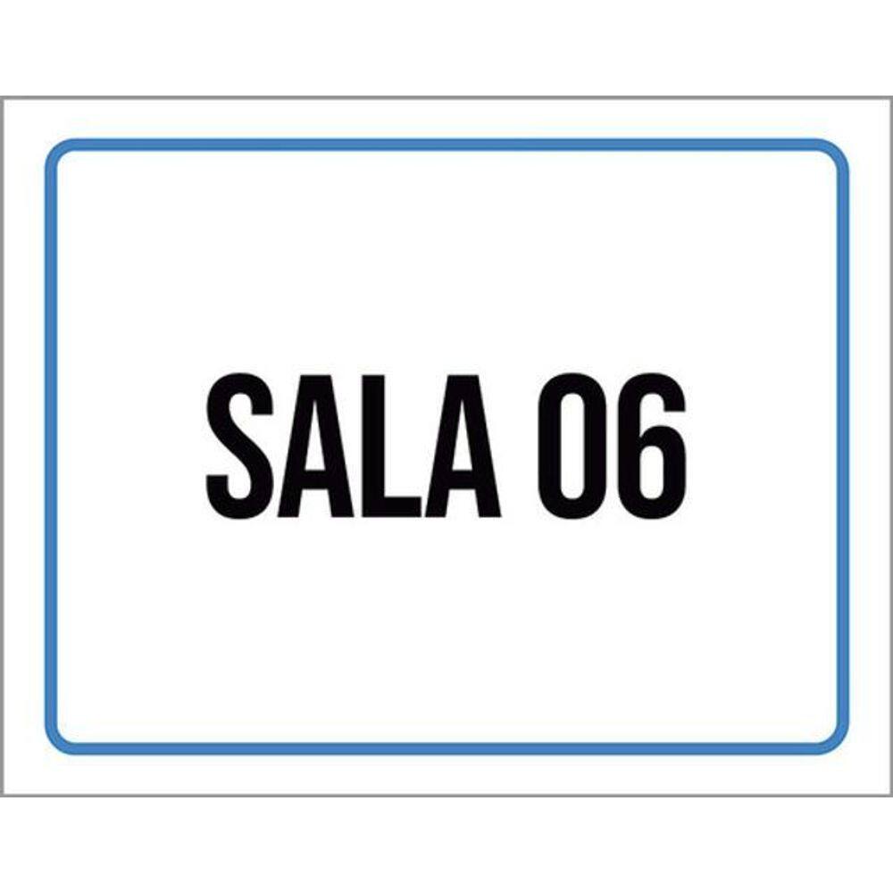 Kit 3 Placas Sala 6 Setor 36X46