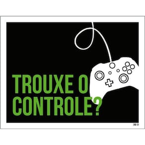 Kit 10 Placas Trouxe Controle Xb 36X46
