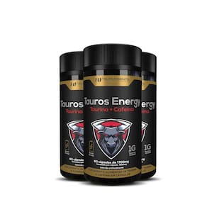 3X Tauros Energy 1700Mg 60Caps Hf Suplements