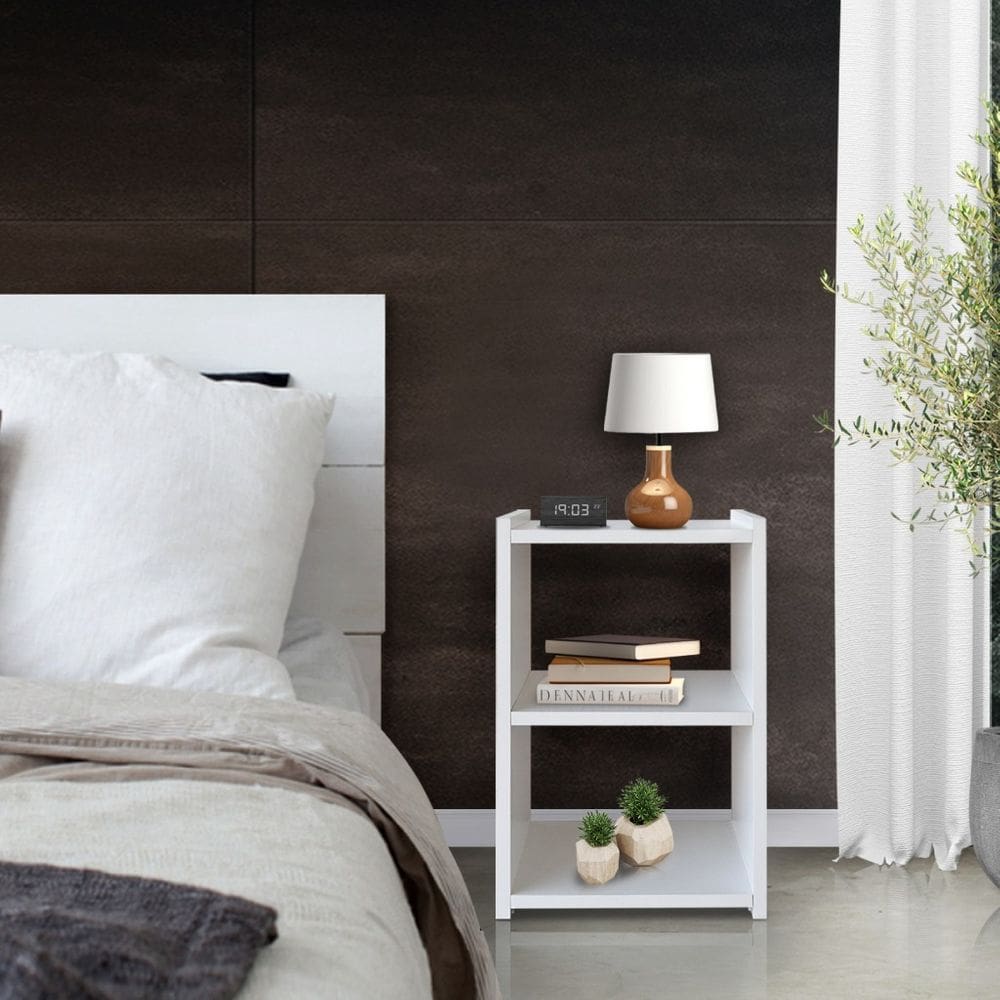 Mesa de Cabeceira Nicho Quarto 100% MDF - SSX Multicoisas