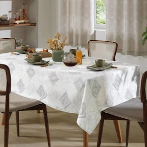 Toalha De Mesa Retangular Martin 1,60X2,50M 8 Lugares Dohler