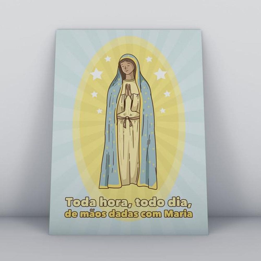 Quadros TAC religião-026-m2 Colorido MDF 20x30cm - 1 Peça