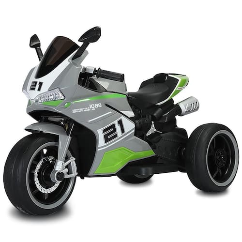 imagem-Moto Speed GT Cinza Elétrica 12V - Bandeirante