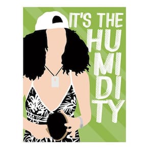 Kit 10 Placas It`S The Humidity 36X46