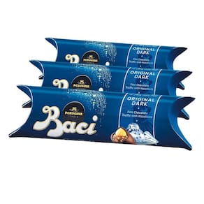 Chocolate Italiano Bombom Amargo Baci 3 Caixas 37,5G