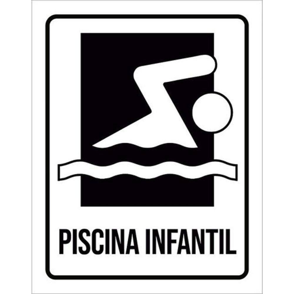 Kit 3 Placas Setor Piscina Infantil 36X46